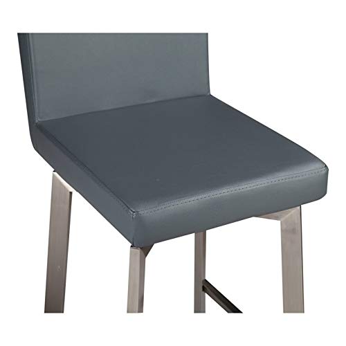 Moe's Home Collection Giro Swivel Counter Stool, Gray #TOP2