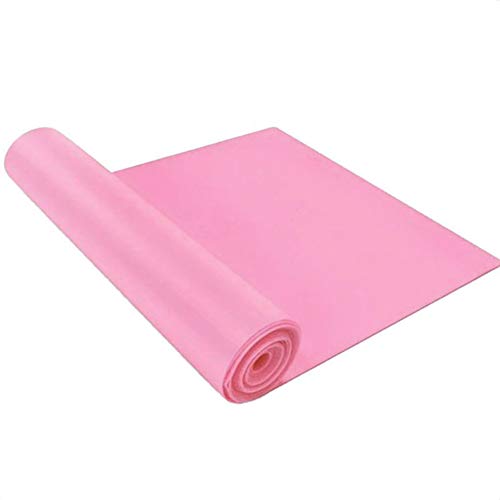 fgyhtyjuu Strength Training Practise Fitness Band Gym Exercise Resistance Elastic fitness band Strap Women Men Yoga Belt Pink