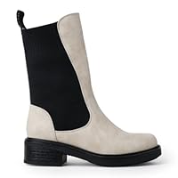 CHATTAWAK Damen 16paralbeige41 Mode-Stiefel, beige, 41 EU