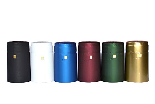 Shrink Capsules for 5oz Woozy Bottles, Moss Green - Pack of 30