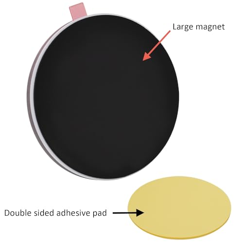 Imán para lavavajillas Clean Dirty Kichwit negro 3.5 in miniatura 4