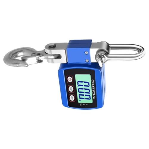 Báscula electrónica comercial para colgar, capacidad de 500 kg, pantalla LCD, gancho para colgar grúas para equipaje Báscula electrónica comercial para colgar, capacidad de 500 kg, pantalla LCD, gancho para colgar grúas para equipaje