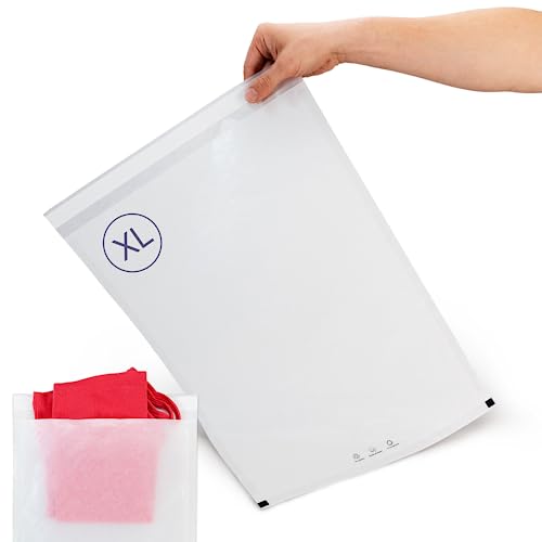 Vela Clear Paper Apparel Bag - Extra Large