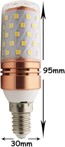 Image of LED Colour Changing E14 Bulb, 12W Multi-Coloured, Warm White /Cool White /Natural White, High Brightness LED Light for Home, Pack of 6
