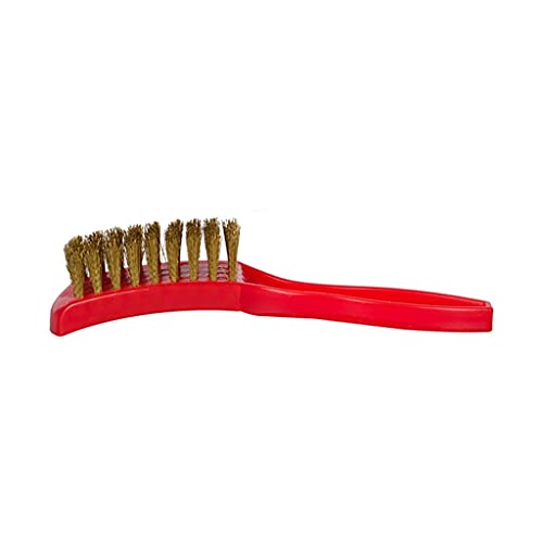 Brosse à chaussures KR Strikeforce rouge pour l'entretien et l'adhérence