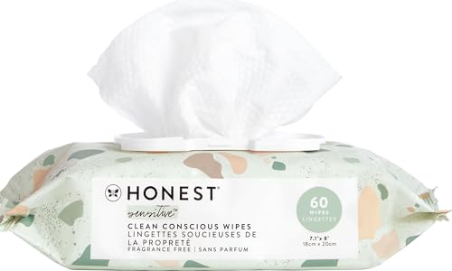 Image of The Honest Company Multi-Use Baby Wipes, Geo Mood, 60 Count