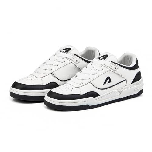 Image of Boldfit Sneakers for Women Comfortable Air Faux Leather Shoes for Woman, Lace-Up Casual Girls Shoe, Lightweight Sneaker Shoes for Woman DripWave
