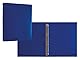 Idena 10043 - Ringbuch A4, 4 Ringe, aus PP/Kunststoff, transluzent blau, 1 Stück