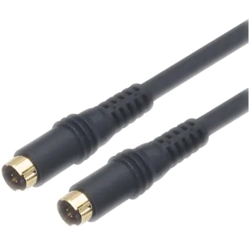 CCD234MM-2 Mini-DIN x2, Cable Assembly, 4 Cond S-Video CBL, 2ft., UL Stds, Factory Bag