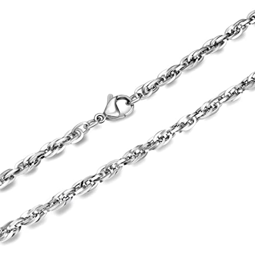 Collier en acier pour hommes adolescents accessoires de bijoux avec griffe bouclier