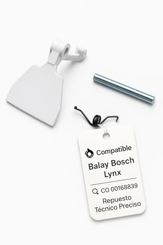RECAMBIOS DREYMA Tirador Puerta Lavadora cierre CO 00168839 Compatible Con Balay Bosch Lynx Modelos 3TS8220 3TS8944 3TS8927 3TS710 8217 T8212R 3TS7144 3TS720 Sistema Apertura