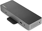 StarTech.com Docking Station Mount - for Compatible StarTech.com Docks/Hubs - Wall Mount or Under-Desk Dock Mount - Steel, TAA (SSPMSUDWM) | For Compatible StarTech.com Docks and Hubs, Wall or Under-Desk Installation