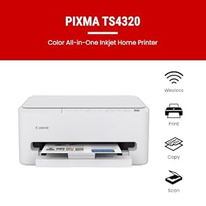 Canon PIXMA TS4320 – Wireless Color Inkjet Printer with Print, Copy, Scan — photo 2 of 6