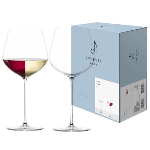 Zwiesel Glas Allround Weinglas Vuelo – wie handgefertigt: Eleganz und Präzision aus Tritan®-Kristallglas, filigran, besonders leicht, langlebig, pflegeleicht & spülmaschinenfest (Art.-Nr. 124187)