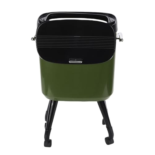 Poubelle étroite grande capacité à roulettes pour cuisine et bureau