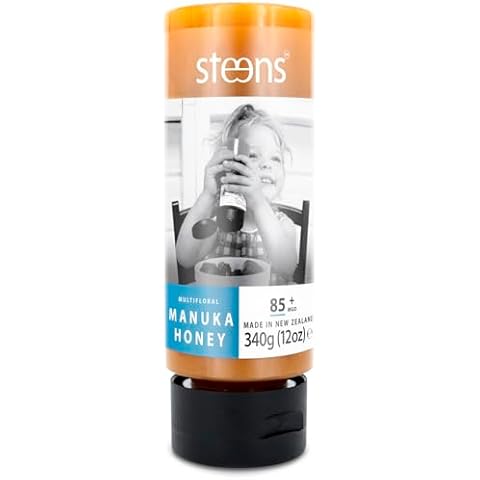 Steens MGO 85+ Pure & Raw Manuka Honey Cover