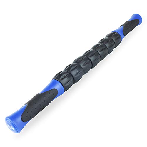 Beenax Muscle Roller Stick - Perfect for Trigger Points, Deep Tissue, Myofascial Release, Leg, Quads & Calf Tightness - Designed to Relieve Stress and Relax Tight Muscles