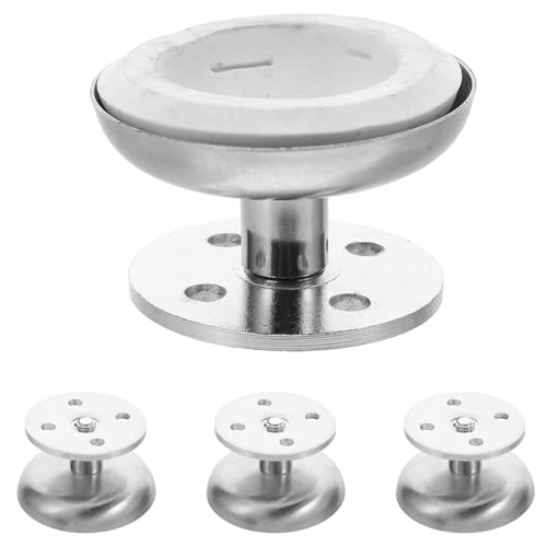 Pieds de meubles réglables 35 cm en acier lot de 4 support universel pour table canapé - 2