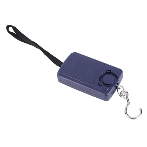 Maqulae Báscula Práctica Digital Portátil de 40 Kg, Báscula Electrónica para Equipaje Colgante con Pesaje Neto, Prueba de Temperatura, para Cocina, Tienda, Exterior