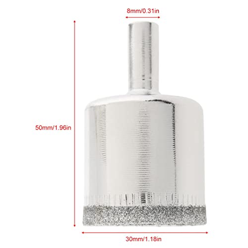 Broca de núcleo con recubrimiento de diamante 30mm miniatura 2