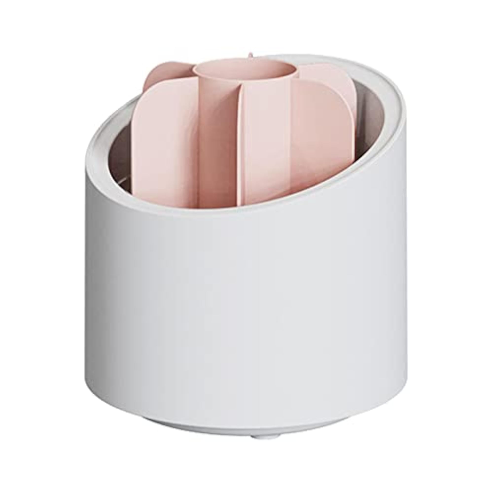 360 Degree Rotating Makeup Brush Holder in Pink