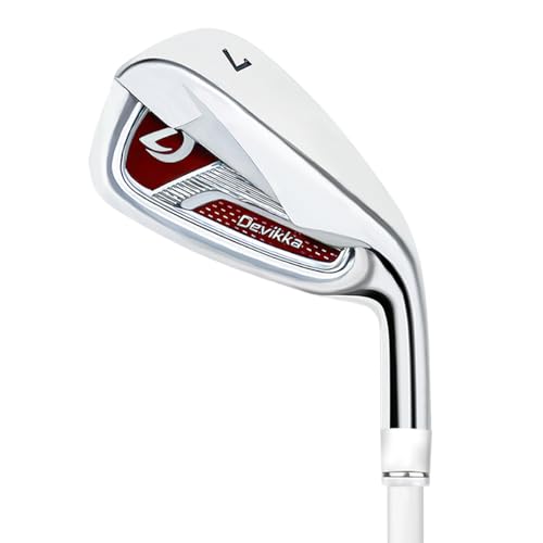 Devikka Golfschläger Einzeln 7 Eisen für Frauen mit Carbon Schaft für Rechte Hand