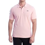 Klassisches Design: Unser klassisches Poloshirt für Herren verleiht Ihnen einen klassischen Look mit seinem umklappbaren Kragen, Knopfverschluss und Logo. Langlebig, praktisch, kombinierbar und modisch.