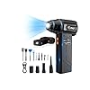 IVJ Plumero de aire comprimido, 180,000 rpm Super Power inalámbrico, mini plumero eléctrico ajustable de 4 engranajes, soplador de polvo para computadora, teclado, casa, exterior y coche