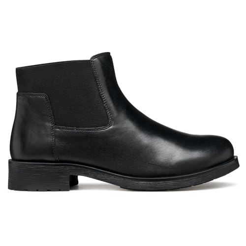 Image of Geox Women D Rawelle Ankle Boot, Black, 5 UK