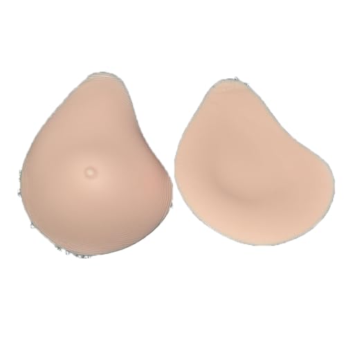 Prótesis mamarias postoperatorias: pechos falsos de silicona ligeros para travestis y personas transgénero: realce de pecho push-up cómodo - Tono de piel natural (M)