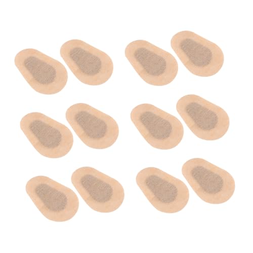 Zerodeko 6 pares Almohadillas Autoadhesivas para Ojos Oculares Transpirables de No Tejida Elástica Cuidado Ocular Seguro y Cómodo Estilo Aleatorio