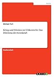 Krieg und Frieden im Völkerrecht. Das Dilemma der Atomkraft - Michael Port