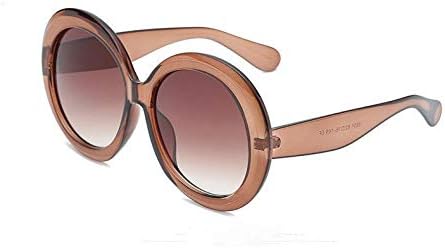 YXCCHZS Sunglasses New Women Men Oversized Sunglasses Round Frame Goggle Uv400 Vintage Luxury Rays Brand Sun Glasses For Men Women