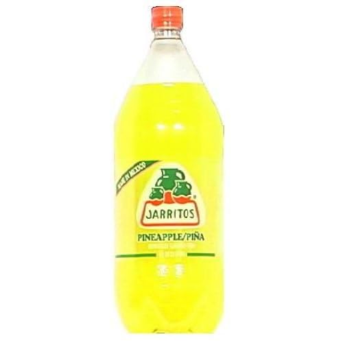 Jarritos Pineapple Soda, 50.72 Ounce - 8 per case.