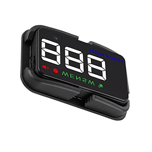 Pantalla de coche digital inteligente con proyector de velocímetro y medidor de pendiente