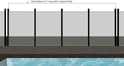 Barreras removibles de seguridad para piscina 4'x12' miniatura 7