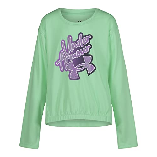 Under Armour Girls' Long Sleeve Shirt, Crewneck, Lightweight and Breathable