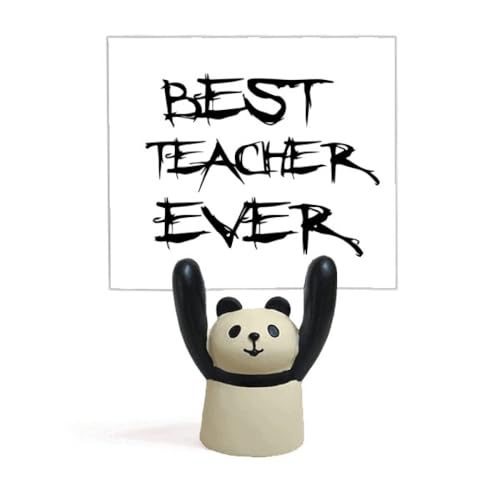 Support pour mémo panda cadeau enseignant fin d'année