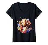 Photo Gallery donna isaac newton impressionismo maglietta con collo a v Photo Gallery donna isaac newton impressionismo maglietta con collo a v