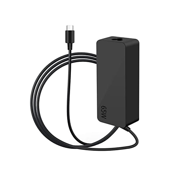 65W USB C Netzteil PD Ladegerät Laptop Ladekabel Type C Adapter für Lenovo ThinkPad Huawei Matebook Pro air HP Spectre…
