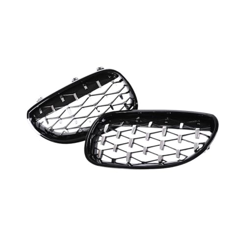 Grille avant de calandre argent pour BMW Série 5 E60 E61 2004-2009