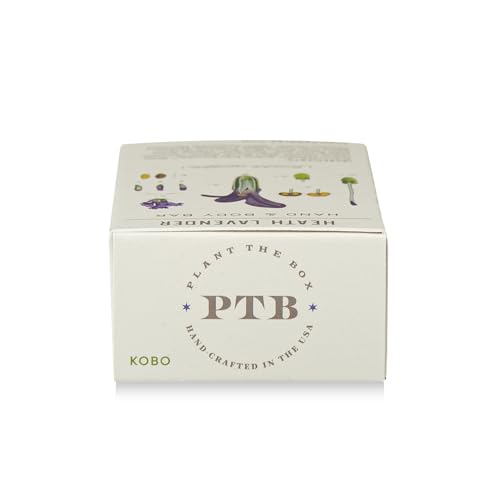 Image of KOBO Plant the Box Heath Lavender Bar Soap (7 oz)