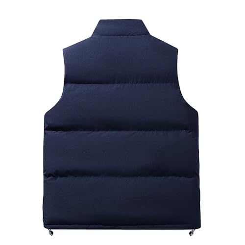 Men's Puffer Vest Quilted Vest No Hood Sleeveless Padded Jacket Coat - image 8