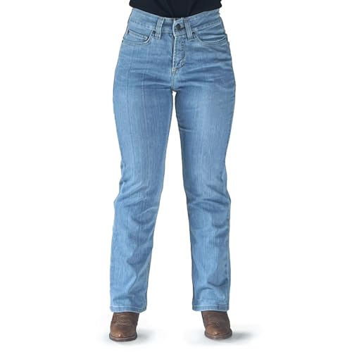 Justin 1879 A4 High Rise Straight Jean for Women - Classic Denim Style, Comfortable Fit, Versatile Wardrobe Essential4