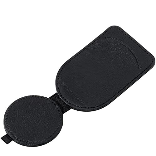 OOTSR Pelle Supporti per Occhiali da Sole da Auto