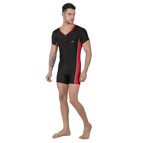Image of Vector X OMSS-354 Men's Swimming Costume for Multipurpose Wear for Swimming I Diving I Cycling I Aerobics