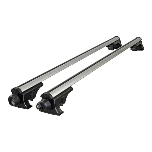 Apex Side Rail Mounted Aluminum Roof Cross Bars - Universal up to 50"