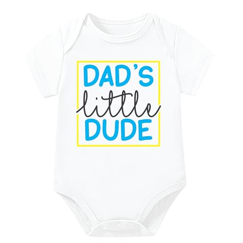 Image of Lillypupp Cotton Body Suit For New Born Baby Boy Girl Made To Express Love For Fathers /Daddies. Half Sleeves Romper Bodysuit Clothes For Infant Toddler Boys Girls.