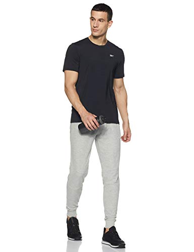 Image of Reebok Men's Solid Regular Fit T-Shirt