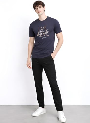 Image of ADRO Printed Tshirt for Men | Cotton Printed T-Shirt | Regular Fit Casual Mens T-Shirts | Premium Summer Tshirts